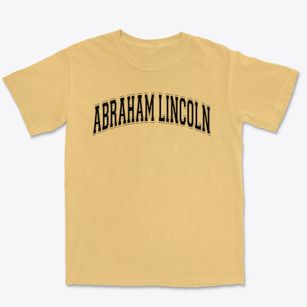 Abraham Lincoln Elementary School Varsity Arch Premium Heavyweight T-shirt