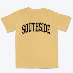 Southside Occupational Academy Varsity Arch Premium Heavyweight T-shirt