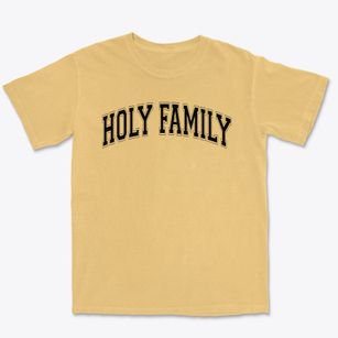Holy Family School Varsity Arch Premium Heavyweight T-shirt