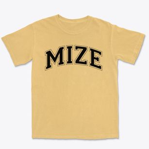 Mize Elementary School Varsity Arch Premium Heavyweight T-shirt