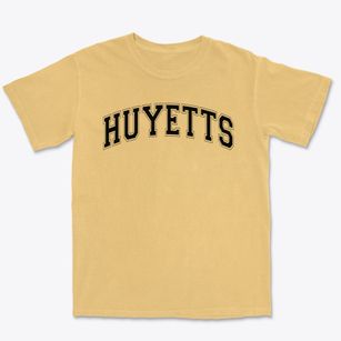 Huyetts Mennonite School Varsity Arch Premium Heavyweight T-shirt