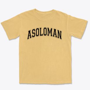 Asoloman School Varsity Arch Premium Heavyweight T-shirt