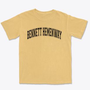 Bennett Hemenway Elementary School Varsity Arch Premium Heavyweight T-shirt