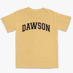 Dawson Elementary School Varsity Arch Premium Heavyweight T-shirt