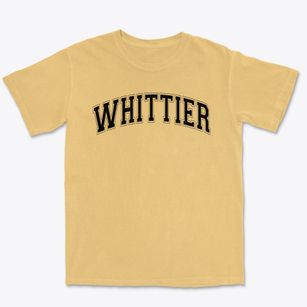 Whittier Middle School Varsity Arch Premium Heavyweight T-shirt