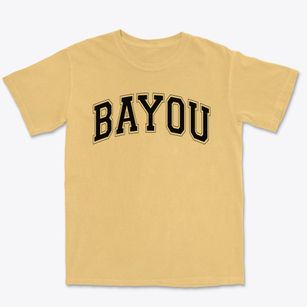 Bayou Academy Varsity Arch Premium Heavyweight T-shirt