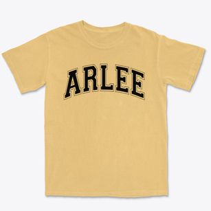 Arlee Middle School Varsity Arch Premium Heavyweight T-shirt