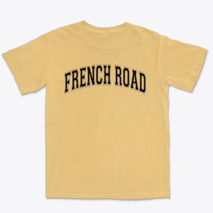 French Road Elementary School Varsity Arch Premium Heavyweight T-shirt