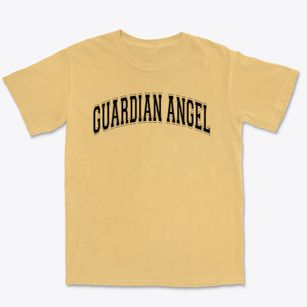 Guardian Angel School Varsity Arch Premium Heavyweight T-shirt