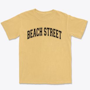 Beach Street Middle School Varsity Arch Premium Heavyweight T-shirt