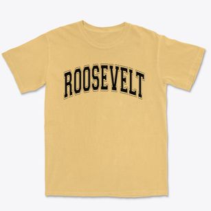 Roosevelt High School Varsity Arch Premium Heavyweight T-shirt