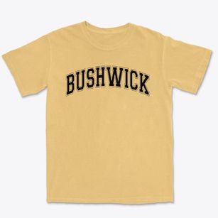 Bushwick Outreach Center Varsity Arch Premium Heavyweight T-shirt