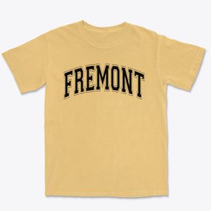 Fremont Elementary School Varsity Arch Premium Heavyweight T-shirt