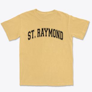 Saint Raymond School Varsity Arch Premium Heavyweight T-shirt