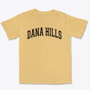 Dana Hills High School Varsity Arch Premium Heavyweight T-shirt