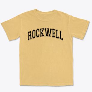 Rockwell Christian School Varsity Arch Premium Heavyweight T-shirt