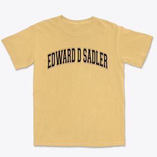 Edward D Sadler Elementary School Varsity Arch Premium Heavyweight T-shirt