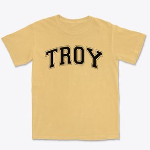 Troy Elementary School Varsity Arch Premium Heavyweight T-shirt