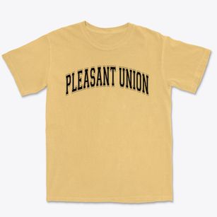 Pleasant Union Elementary School Varsity Arch Premium Heavyweight T-shirt