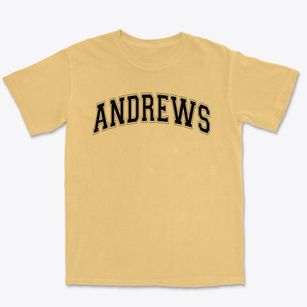Andrews High School Varsity Arch Premium Heavyweight T-shirt