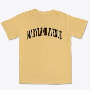 Maryland Avenue Elementary School Varsity Arch Premium Heavyweight T-shirt