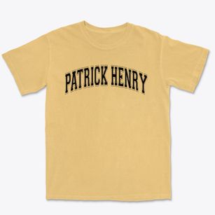 Patrick Henry Elementary School Varsity Arch Premium Heavyweight T-shirt
