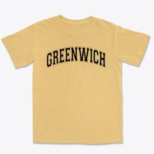 Greenwich Elementary School Varsity Arch Premium Heavyweight T-shirt