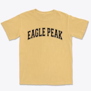 Eagle Peak Middle School Varsity Arch Premium Heavyweight T-shirt