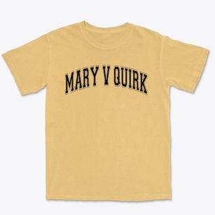 Mary V Quirk Elementary School Varsity Arch Premium Heavyweight T-shirt
