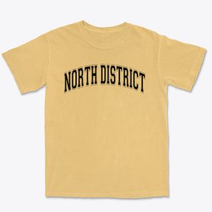 North District Middle School Varsity Arch Premium Heavyweight T-shirt