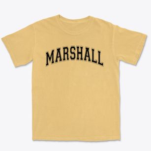 Marshall Primary School Varsity Arch Premium Heavyweight T-shirt