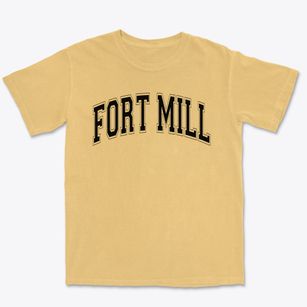 Fort Mill Middle School Varsity Arch Premium Heavyweight T-shirt