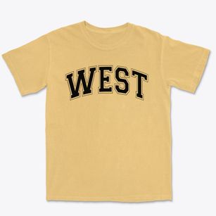West Middle School Varsity Arch Premium Heavyweight T-shirt