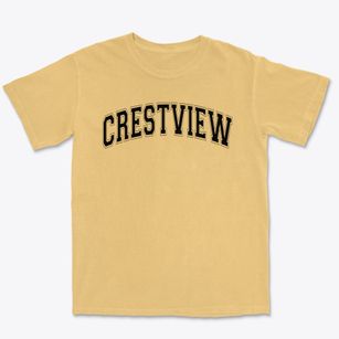 Crestview Elementary School Varsity Arch Premium Heavyweight T-shirt