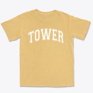 Tower Christian Academy Varsity Arch Premium Heavyweight T-shirt