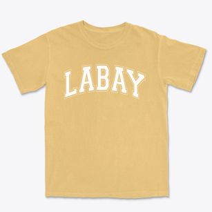 Labay Junior High School Varsity Arch Premium Heavyweight T-shirt