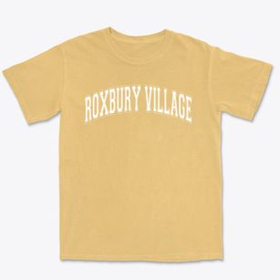 Roxbury Village School Varsity Arch Premium Heavyweight T-shirt