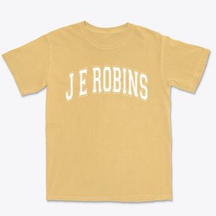 J E Robins Elementary School Varsity Arch Premium Heavyweight T-shirt