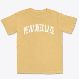 Pewaukee Lake Elementary School Varsity Arch Premium Heavyweight T-shirt
