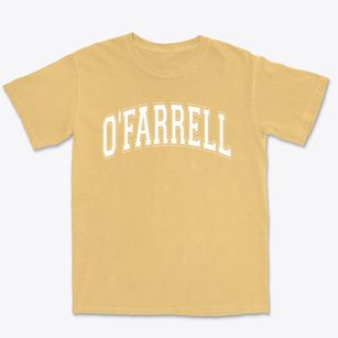 O'farrell Community School Varsity Arch Premium Heavyweight T-shirt