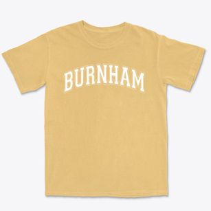 Burnham Elementary School Varsity Arch Premium Heavyweight T-shirt