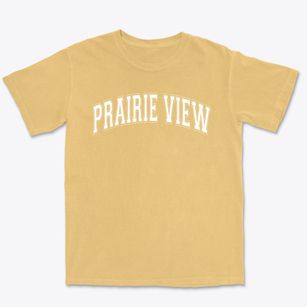 Prairie View School Varsity Arch Premium Heavyweight T-shirt