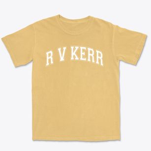 R V Kerr Elementary School Varsity Arch Premium Heavyweight T-shirt