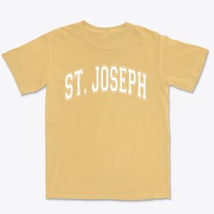 Saint Joseph School Varsity Arch Premium Heavyweight T-shirt