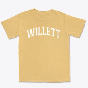 Willett Elementary School Varsity Arch Premium Heavyweight T-shirt