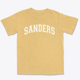 Sanders Elementary School Varsity Arch Premium Heavyweight T-shirt