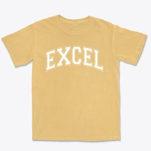 Excel Charter Academy Varsity Arch Premium Heavyweight T-shirt