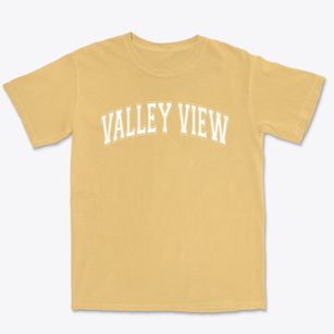 Valley View Middle School Varsity Arch Premium Heavyweight T-shirt