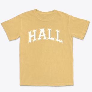 Hall Elementary School Varsity Arch Premium Heavyweight T-shirt