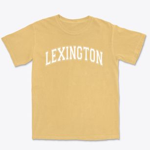 Lexington High School Varsity Arch Premium Heavyweight T-shirt